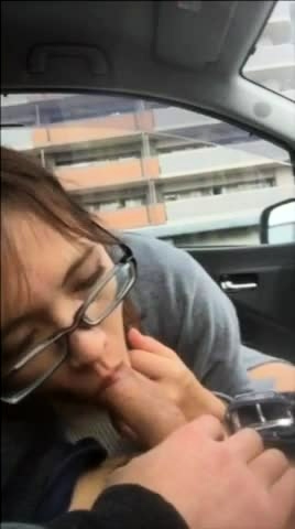 Asian Pov Blowjob Amateur - Amateur Asian Babe Gives A Sensual POV Blowjob In The Car Video at Porn Lib